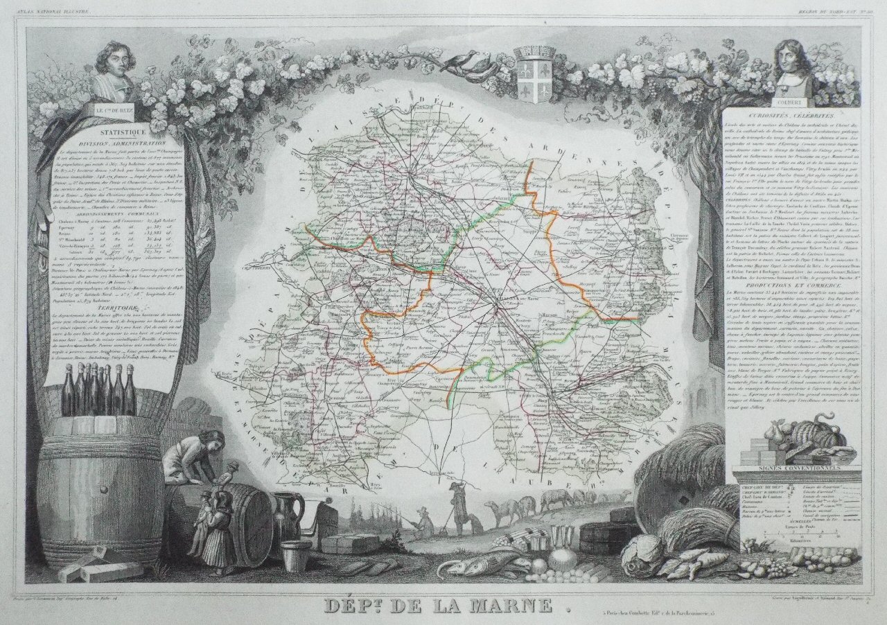 Map of Marne
